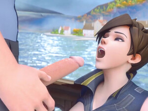 Tracer is the face of Overwatch? So lets'go fuck that face! - DeniseM