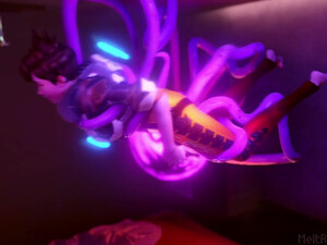 Tracer tangled in tentacles - Meltrib