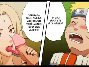 Naruto And Tsunade Comic