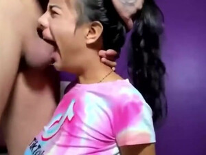 Throat Fuck Sloppy Rough Oral Gagging Face Fuck Deepthroat Blowjob GIF