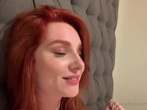 Teen Swallowing Redhead Gagging Gagged Face Fuck Deepthroat Cum Swallow Cum On Tits Cum In Mouth Blowjob BBC GIF